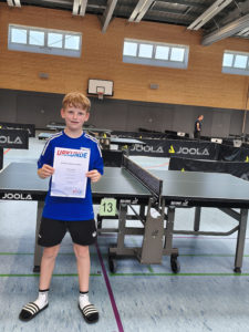 Dritter Platz bei den Bezirkseinzelmeisterschaften